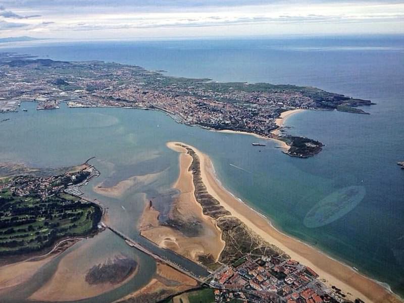 Playa El Puntal En Somo Posada El Cuadrante En Somo